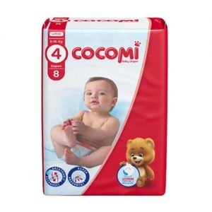 پوشک کوکومی سایز 4 نرمال 8ع C54 جدید