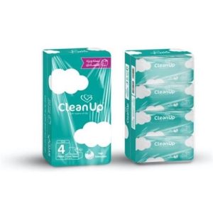 دستمال اقتصادی کلین آپ ابر 250*2 -2لا 4 ع جدید